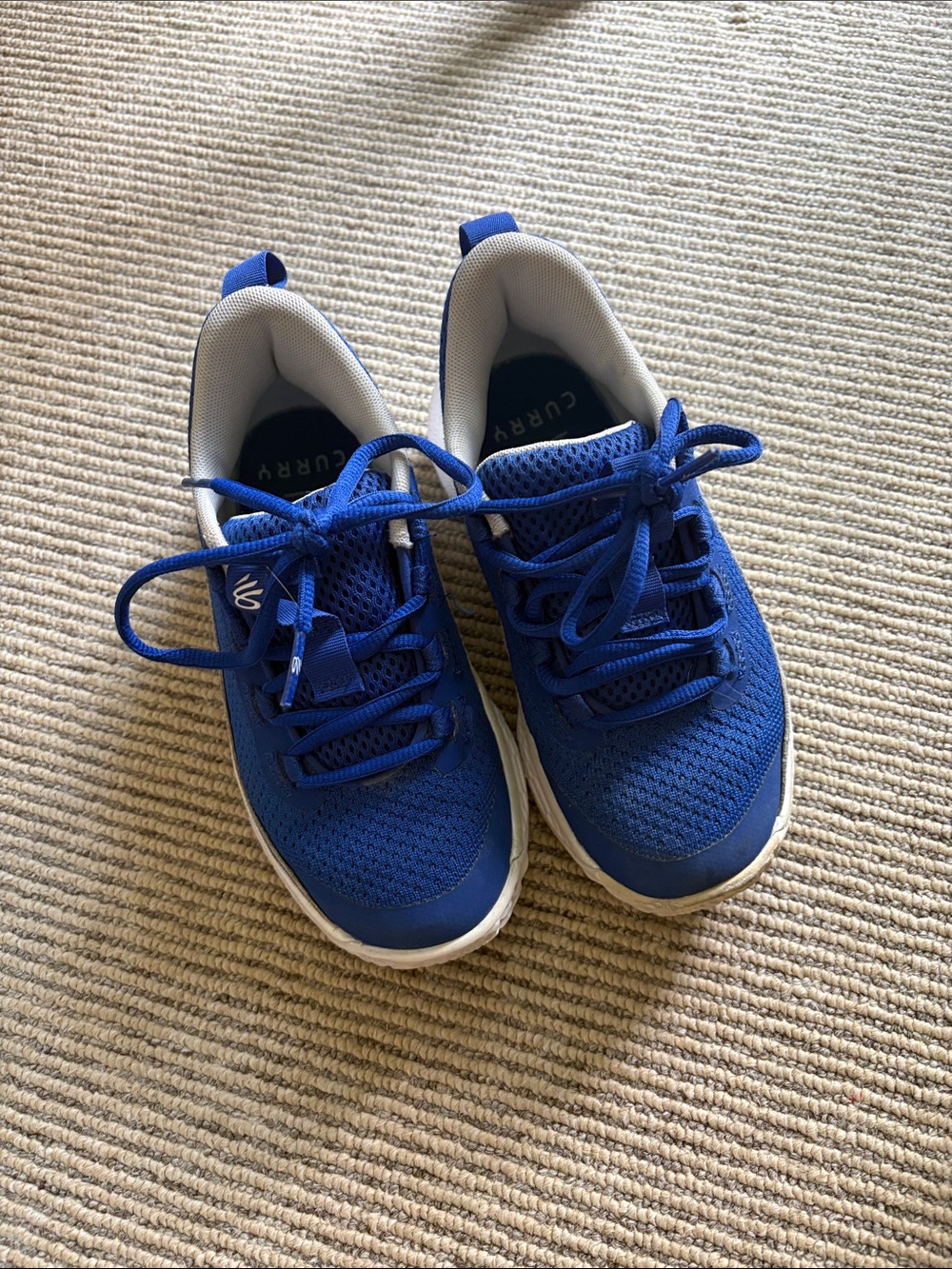 Kids' Blue Breathable Athletic Sneakers